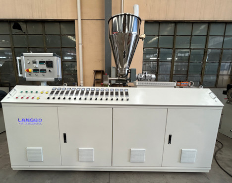 Buy New Double Screw PVC Pipe Extrusion Line Making Machine at wholesale prices