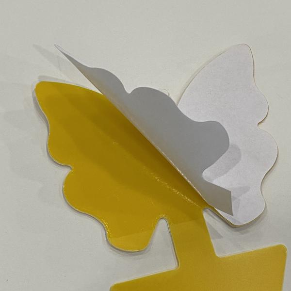 Affordable and Plants Garden Insert Yellow Glue Sticky Fly Insect Termite Trap Killer