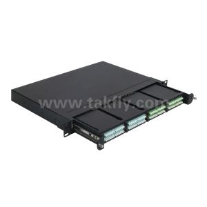 1U Rack Mount 24F MPO-LC MTP Patch Panel High Density 96F For Data Center