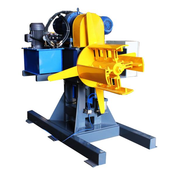 Buy Customized Automatic Double Head Steel Coil Hydraulic Decoiler 5T 10T at wholesale prices