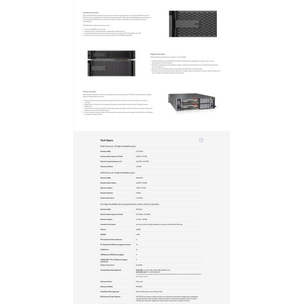 ThinkSystem DM5100F All-Flash Storage 192TB NVMe RAID4 Dual Controllers