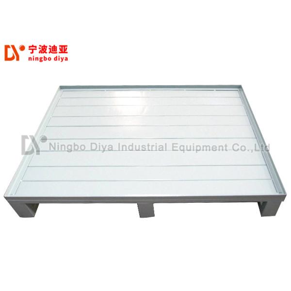 The Blue Metal Tray Stacking Rack System , Adjustable Metal Tire Rack Storage