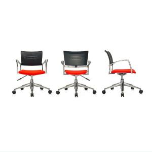 Quality elegant aluminum frame staff chair for sale