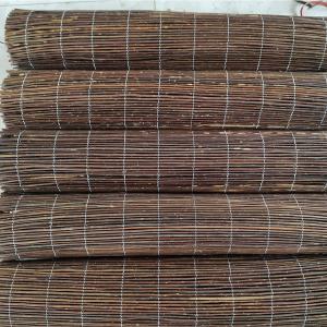 Natural Willow Branches for Backdrop and Privacy Solution
