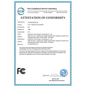 Shenzhen Times Superior Technology Co., Ltd. Certifications