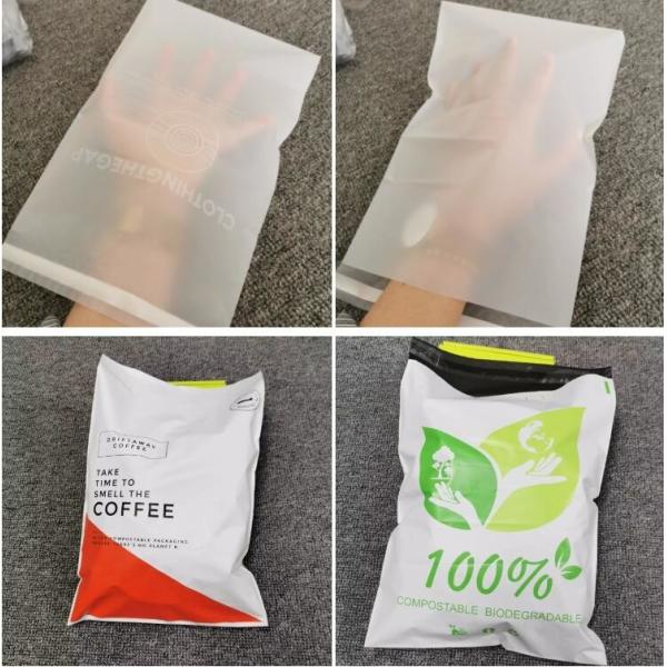 Custom Biodegradable Courier Bags Shipping Compostable Mailer Eco Mailing Bag