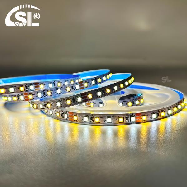 115lm/w 3000K-6500K Ra80 DC12V 120D 8mm LED Light Strips for Bathroom Vanities Mirrors