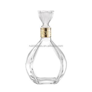 Customized Sealing Type Vodka Whiskey Glass Bottles for Alcoholic Beverages