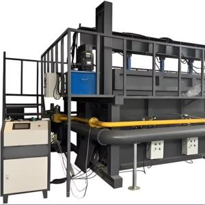 CF8208 Horizontal Component Fire Resistance Test Furnace Hydraulic Powered