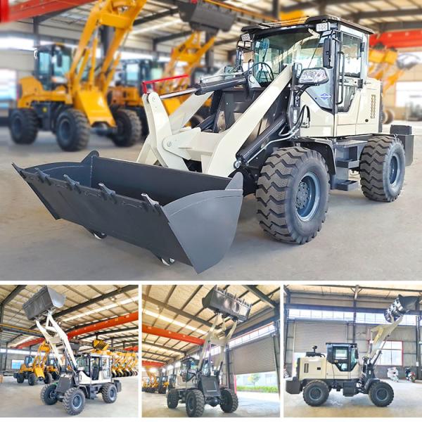 Chinese Factory 1Ton 2Ton 3Ton 5Ton Mini Shovel Loader Small Compact Multifunctional Articulated Wheel Loader Price