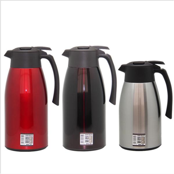2L 1L Japanese Vacuum Coffee Pot Restaurant Double Walled Insulated Coffee Thermos