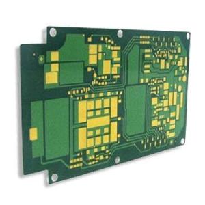 China 4 layer with 10u'' flash gold circuit board on sale