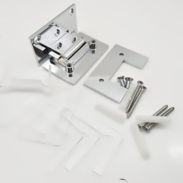 American Market 304 Stainless Steel Matt Black Frameless Pivot Glass Shower Doors Hinge