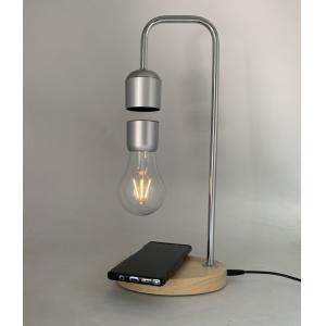 new hotsale magnetic levitation lamp with wireless charging for cellphone iphone