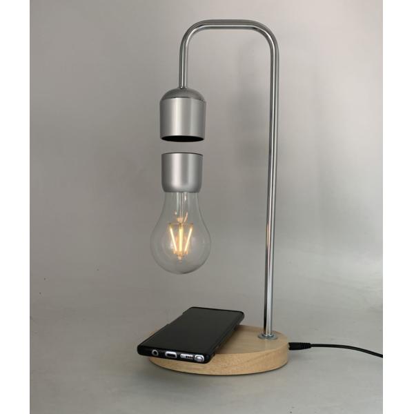 factory sale magnetic levitation wirless charing for cellphone lamp light night