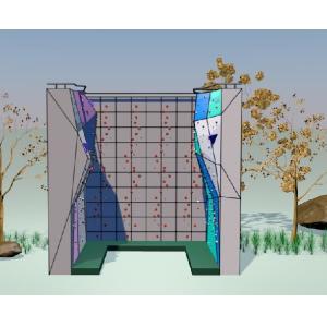 Plywood Board Indoor Climbing Wall For Residential