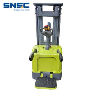 1500kg 2000kg Electric Pallet Stacker Truck Fully Electric Pallet Stacker
