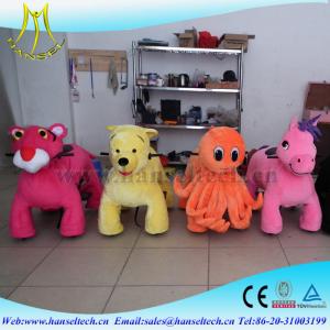 Hansel electric riding animals 4 whees bikes baby horse rider places with rides