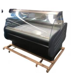 Front Flap Glass Door Deli Display Counter Fridge Meat