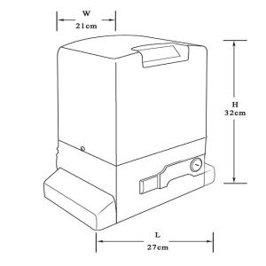 2000KG Electric Sliding Gate Opener Of All Accessories With 4 Remote And APP
