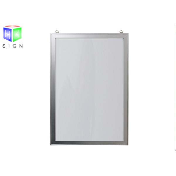 Single Sided White Snap Frame LED Light Box Illuminated Energy Saving