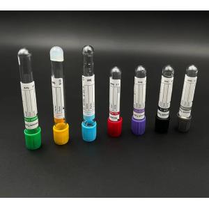 Plastic Sterile Vacuum Blood Collection Tube Customized By Disposable Medical