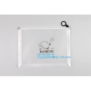 stationery slider bag with custom printed girls school pencil case/printing