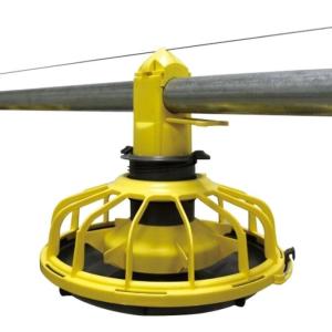 Automatic Broiler Feeder Poultry Feeding Pan Poultry Farm Accessories