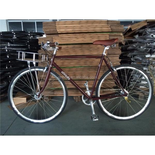 700C Lasco Crank Set Multi 3 Speed Comfort City Cruiser Rental Bikes for Men's Fitness