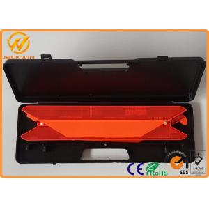 ECE R27 Reflective Warning Triangle , Car Emergency Advance Warning Triangle