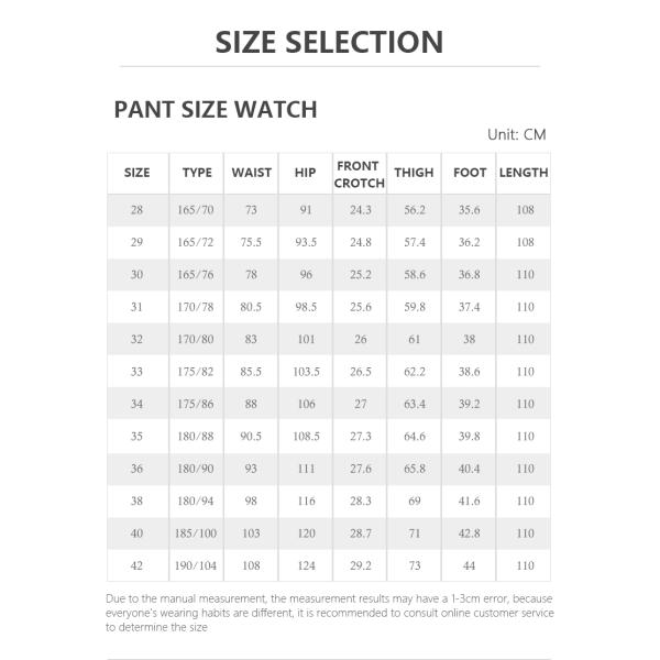 2023 100% Wool Men's Suits Pants Formal Business Pants Slim-fit Man Casual Trouser