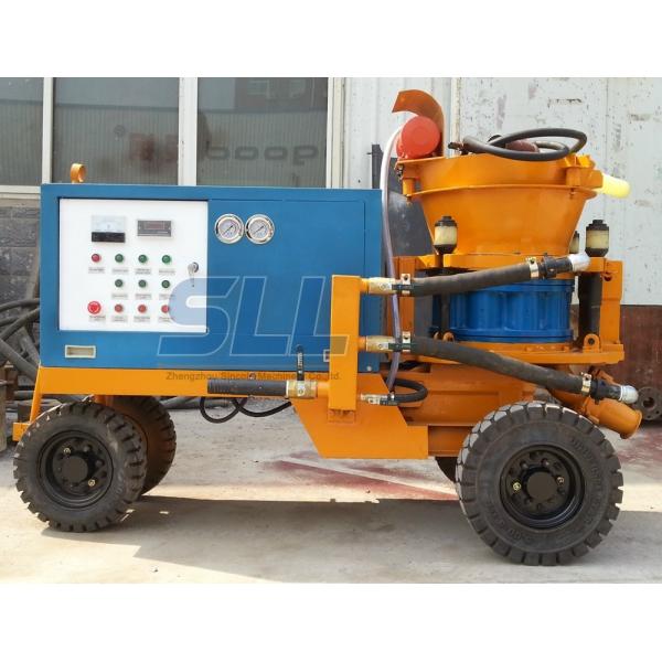 Buy Additive Concrete Spraying Wet Shotcrete Machine SPZ3000 Evenly Spray at wholesale prices