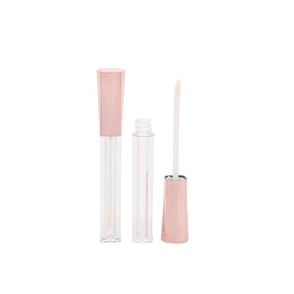 Hot Stamping Logo Slim Leather Lipstick Tube Suitable For All Skin Types With Various Colors