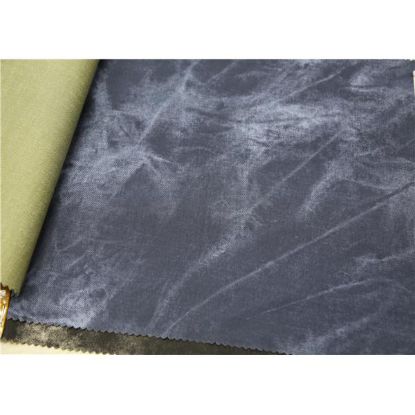 Buy Imitation Jeans Style Printed PU Leather 54 " Width Hydrolysis Resistance at wholesale prices