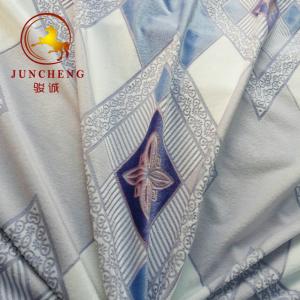 wide width available for water printed velour fabric