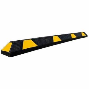 72" Garage Rubber Car Ramps Wheel Stopper
