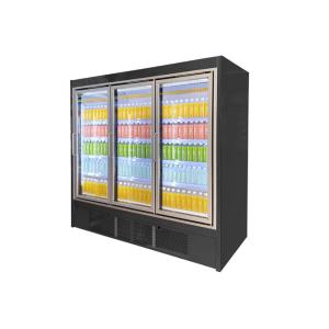 Store Retail Multideck Display Fridge With Doors Upright