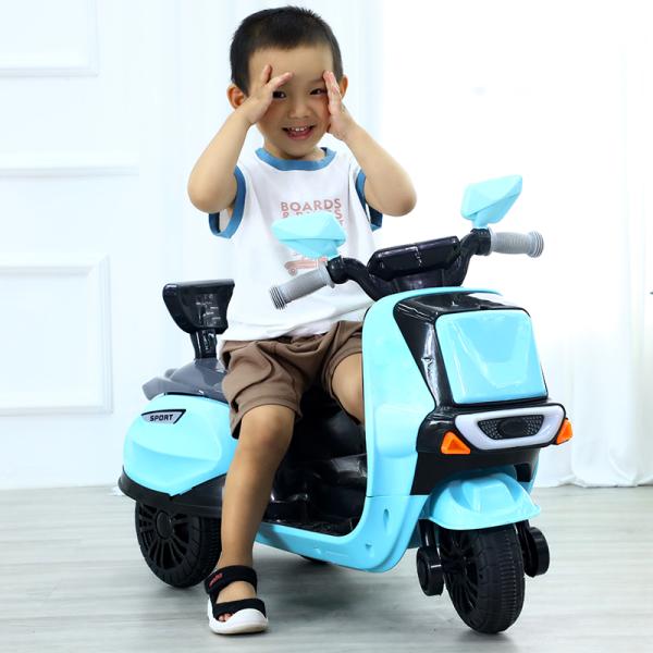 Battery-Powered Kids Electric Motorcycle Car with Mobile Phone Function and Battery