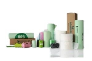 hot selling 100% biodegradable d2w dog poop bag