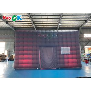 Automatic Inflatable Party Tent House Nightclub For Rental 7x7x4mH