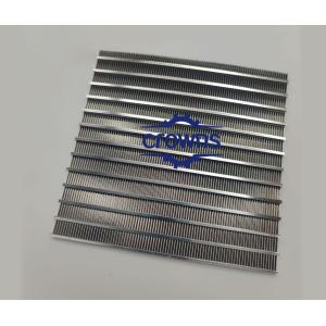 Stainless Steel Johnson Screen Mesh Panels Flat Wedge Bar Wire Wedge Wire Screen
