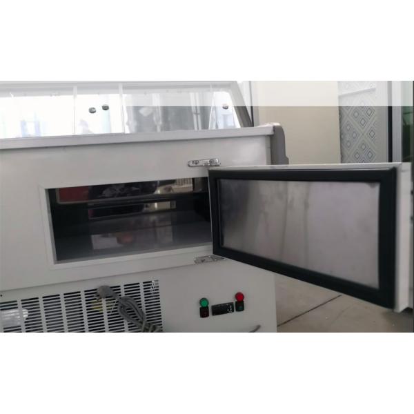 Delicatessen Display Fridges With Back Refrigerated Storage Cabinet