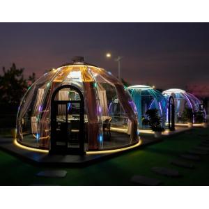 Quality Waterproof Sky Tent Bubble Dome Transparent Outdoor Glamping Double Dome Polycarbonate Tent for sale
