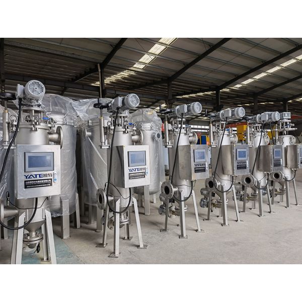 Stainless Steel 304/316 Self Cleaning Filter with 20-500 μm Filtration Precision and 1.6Mpa Working Pressure