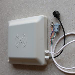 Quality 8dbi Antenna UHF RFID Integrated Reader , Access Control Long Distance Rfid Reader for sale