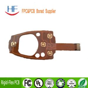 Quality 2 Layer Rigid Flexible PCB Circuit Board 4MIL Customized for sale