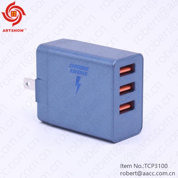 USB Rapid Cell Phone Charger Wall Adapter For Mobile 100V-240V
