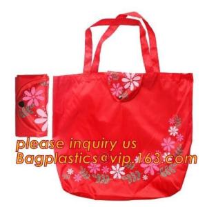 Foldable Grocery Totes, Pocket Eco Friendly Polyester Waterproof And Lightweight