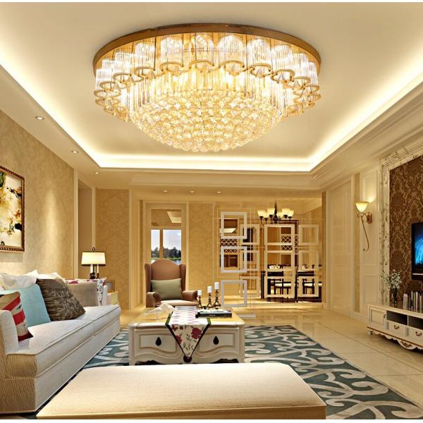 Crystal Ceiling Lighting wedding Ceiling Light Custom Hotel Villa Large