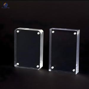 Magnetic Acrylic Picture Frame 8mm Thickness Clear Standing Frame Customizable